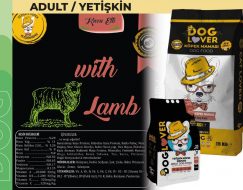 KUZU&PİRİNÇ ETLİ YETİŞKİN KÖPEK MAMASI (15KG)